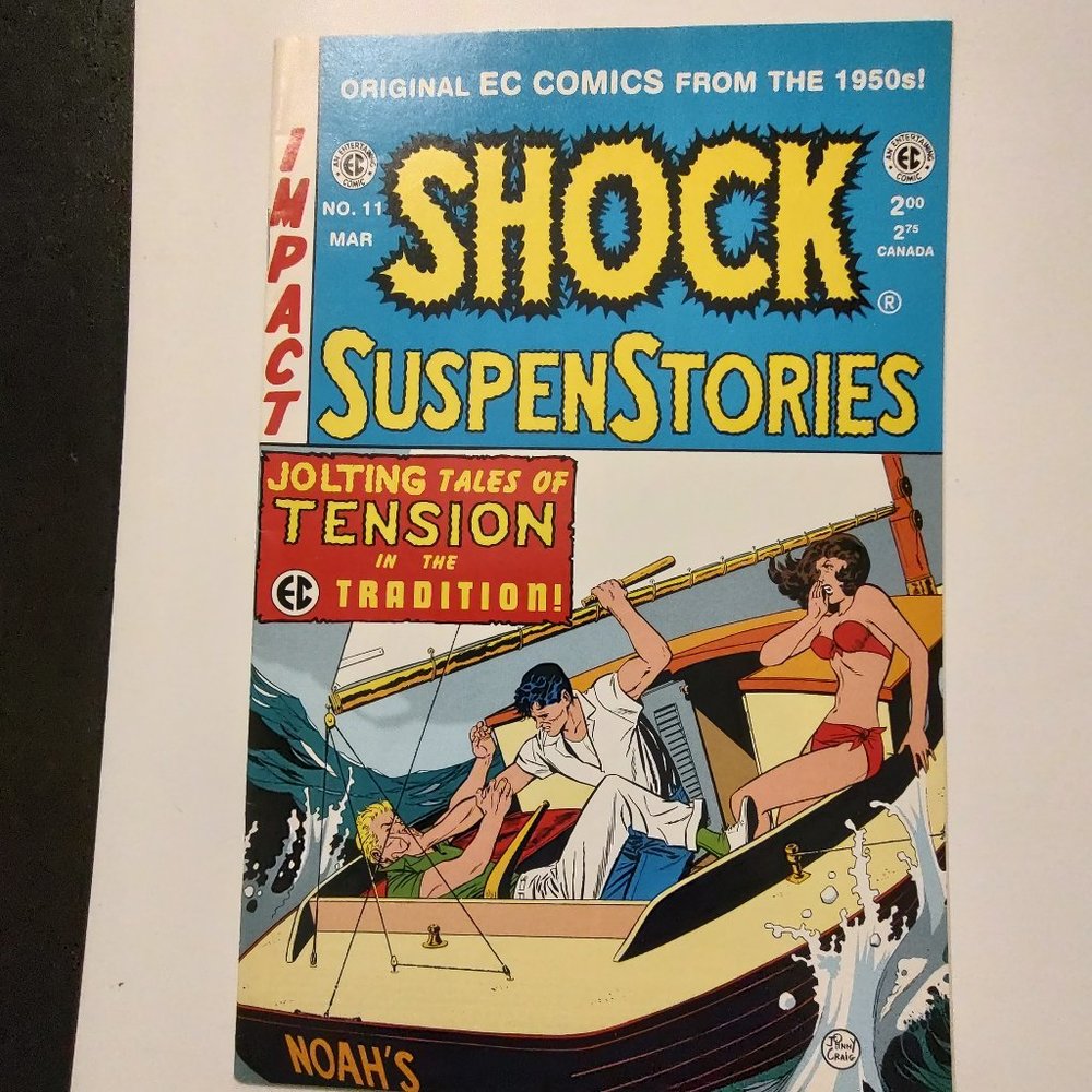 SHOCK SUSPENSTORIES #11 (GEMSTONE) "THE TRYST!" BY JOHNNY GRAIG ART BY WOOD